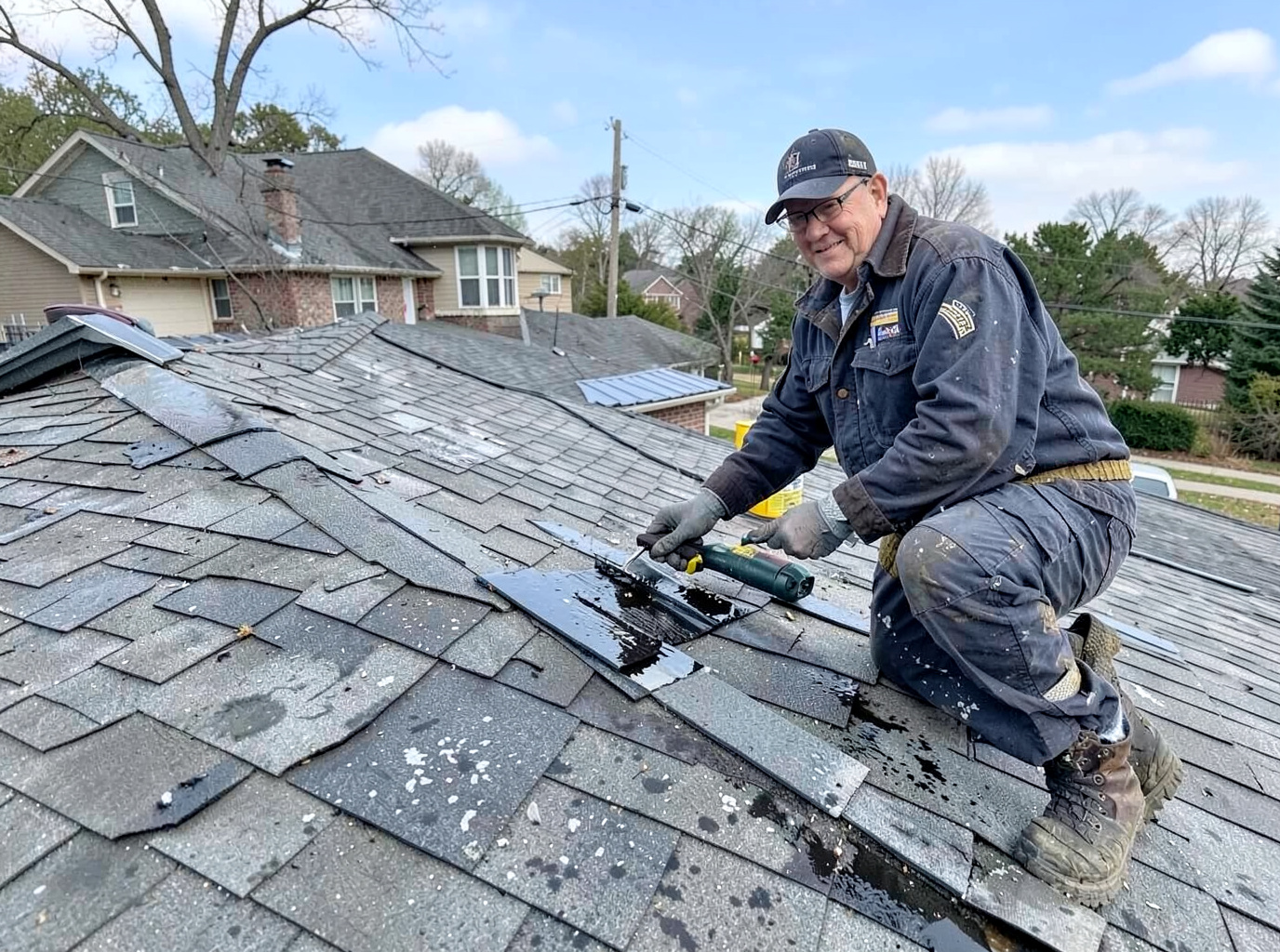 roof repair in Corinth, TX