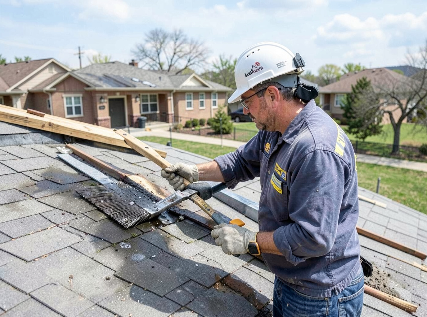 roof repair in Hickory Creek, TX