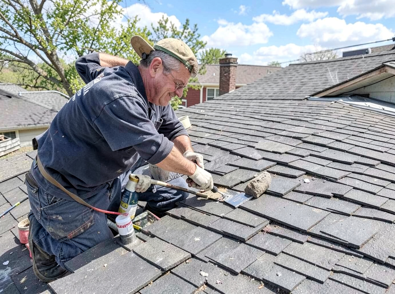 roof repair in Robson Ranch, TX
